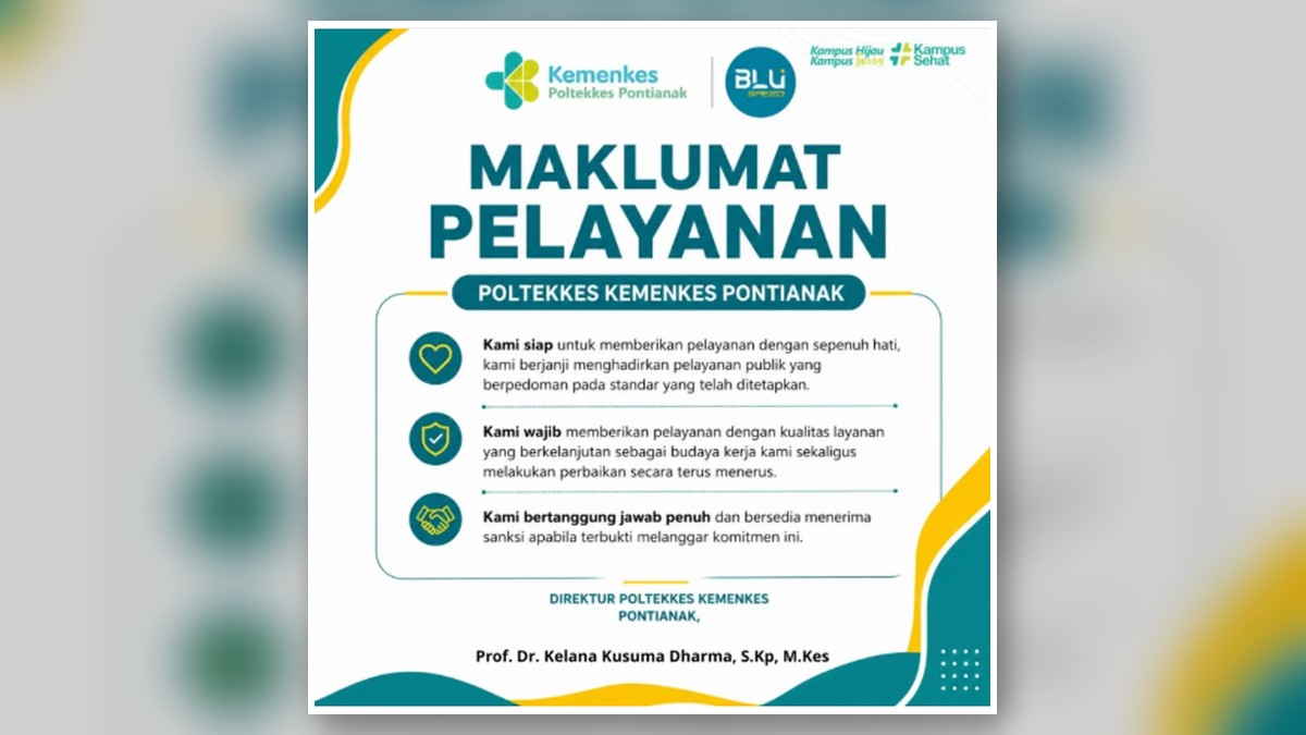 Pengumuman Maklumat Pelayanan