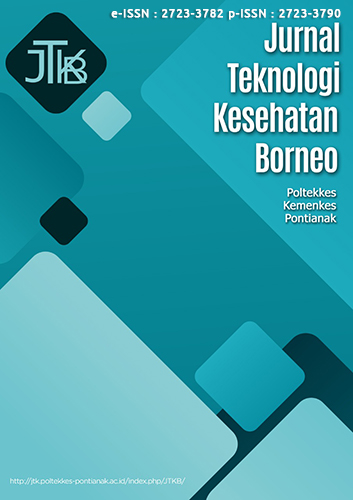 Jurnal Teknologi Kesehatan Borneo