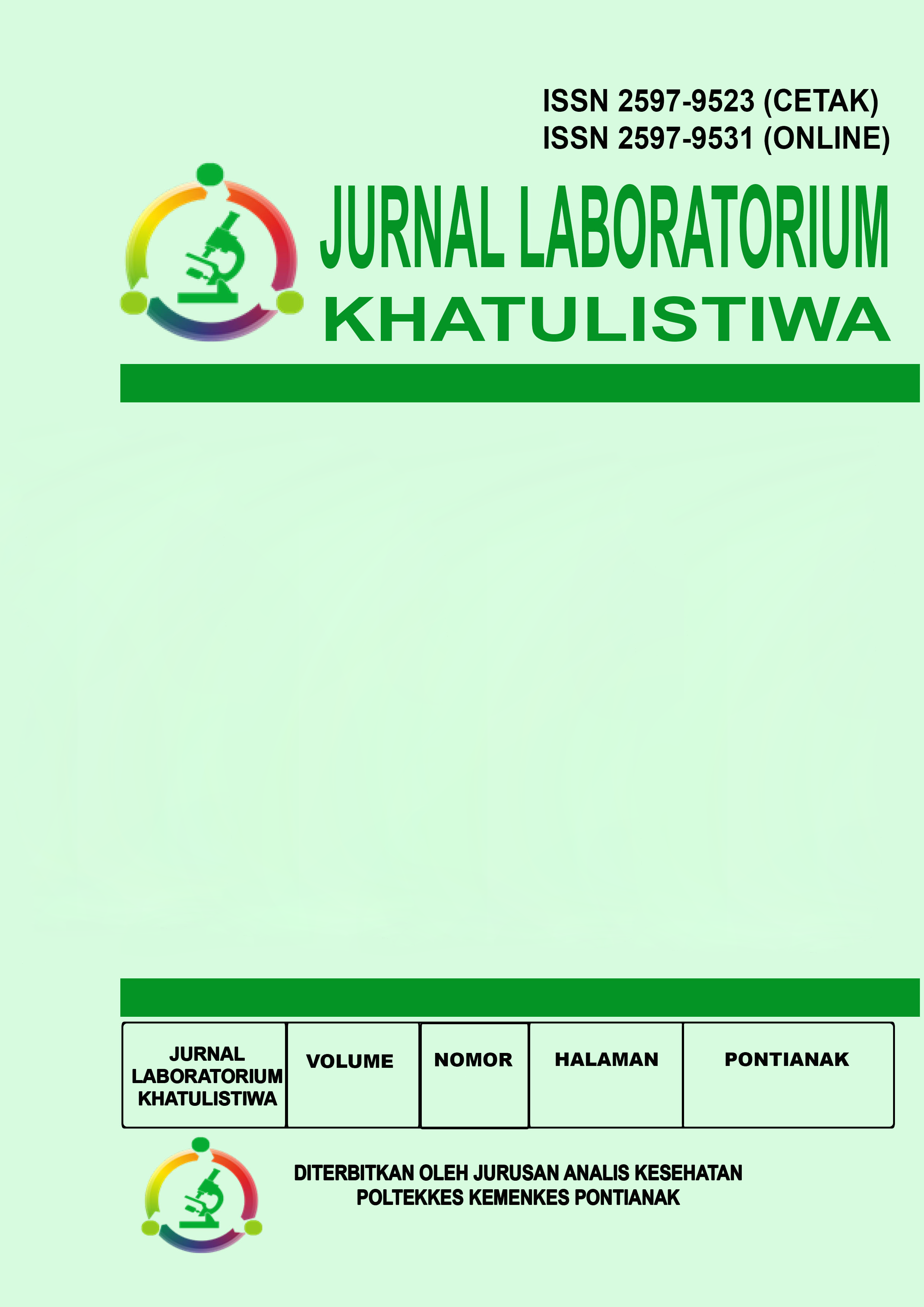 Jurnal Laboratorium Khatulistiwa
