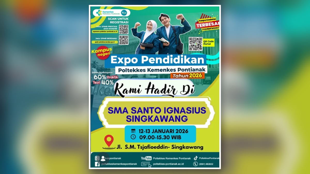 Informasi Kegiatan Expo di SMA Santo Ignasius Singkawang