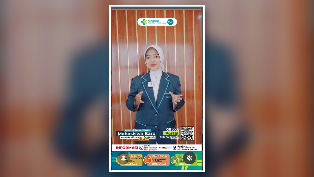 Informasi Seleksi Penerimaan Mahasiswa Baru (SPMB) Poltekkes Kemenkes Pontianak T.A. 2026-2027