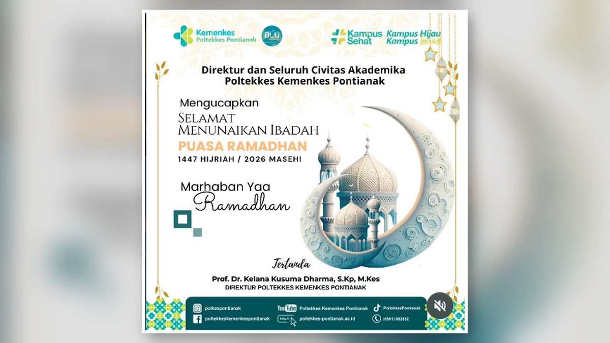 Ucapan Selamat Menunaikan Ibadah Puasa 1447 H