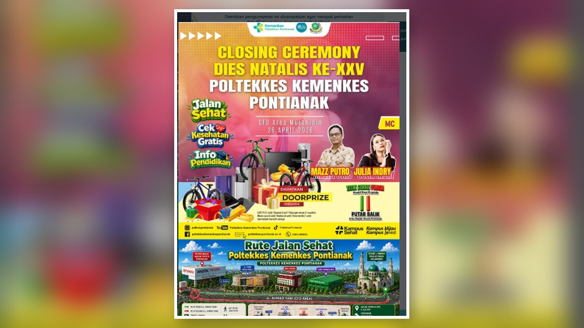 Informasi Closing Ceremony Dies Natalis ke-XXV