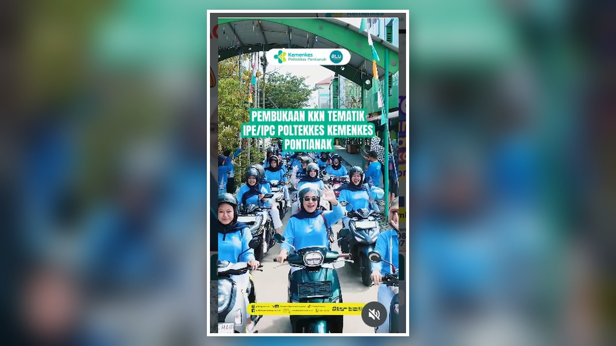 Video Rekap Pembukaan Kegiatan KKN Tematik Poltekkes Kemenkes Pontianak