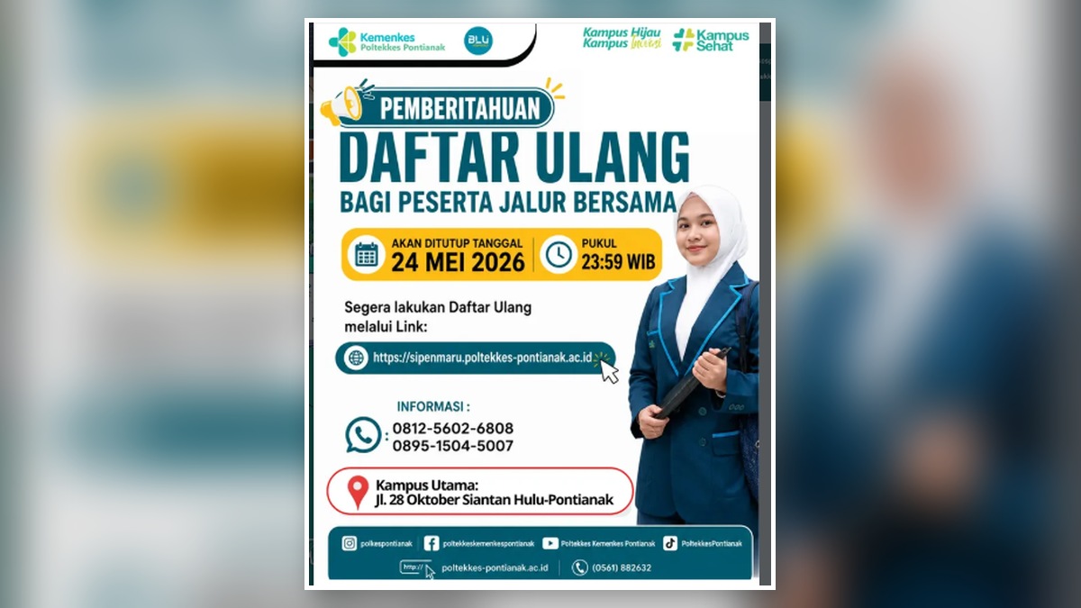 Informasi Daftar Ulang SPMB Jalur Bersama