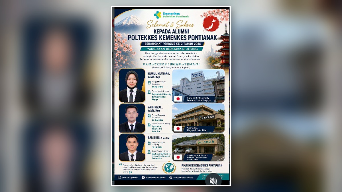 Ucapan Selamat kepada Mahasiswa yang Berkarier di Luar Negeri